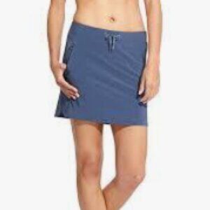 Atheta Stretch-In Skort, sz Medium, Iron Blue